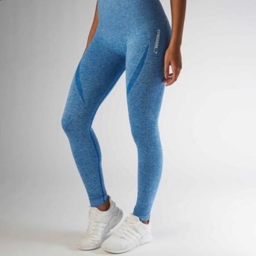 Gymshark Seamless Blueberry Marl XS
